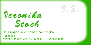veronika stoch business card